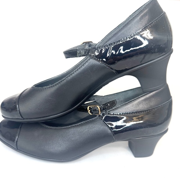 SAS Women's Isabel Mary Jane Heal and Cap Toe/Pumps/Patent Leather/Size 7M - Picture 5 of 8
